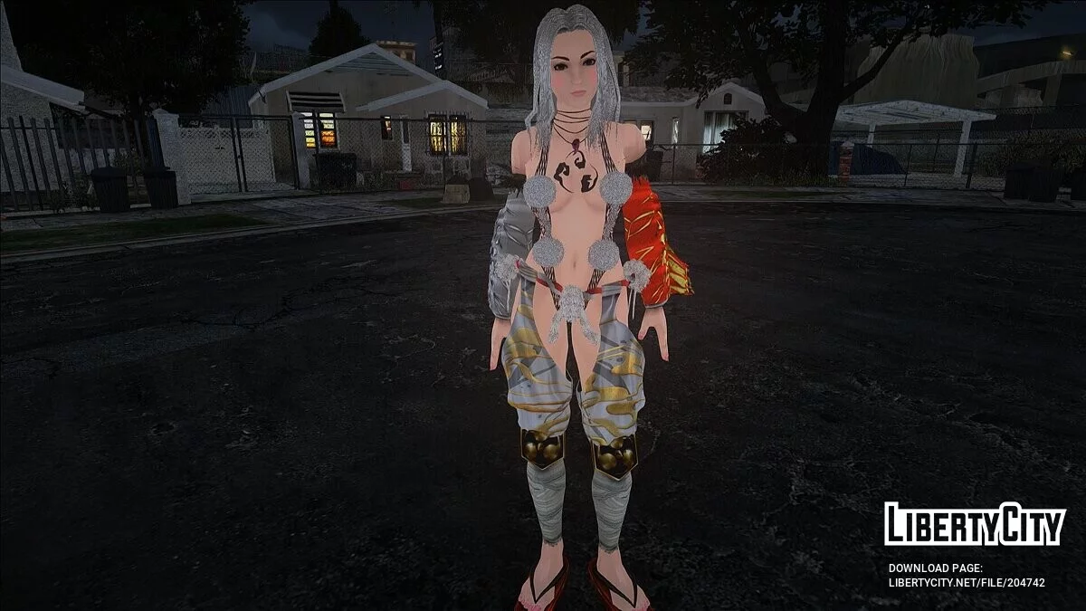 Yasha Superstar from Rumble Roses XX / GTA San Andreas