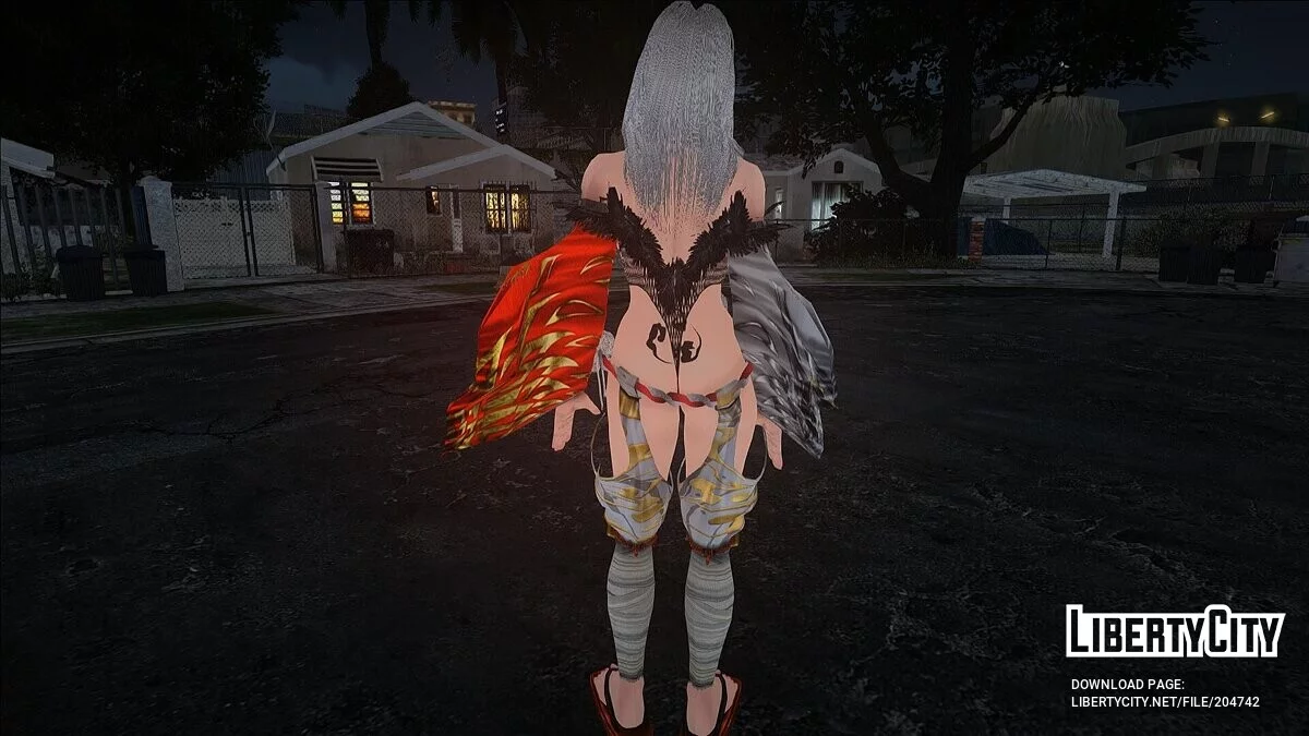 Yasha Superstar from Rumble Roses XX / GTA San Andreas