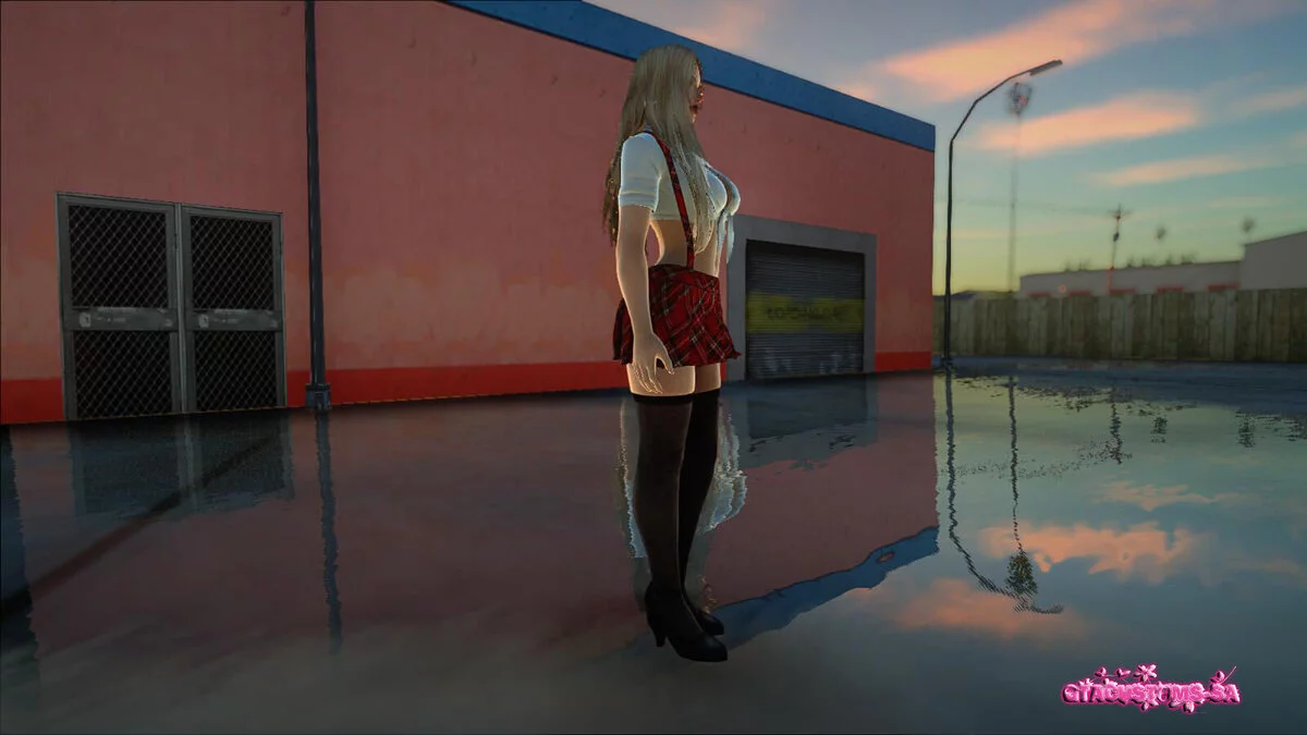 Helena Douglas in Schuluniform S4 / GTA San Andreas