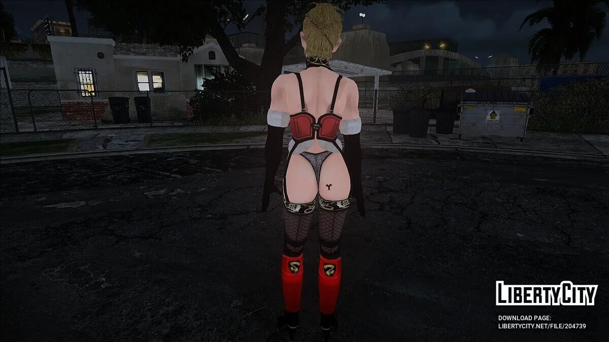Rumble Roses XX 中的 Spencer 女士 / GTA San Andreas