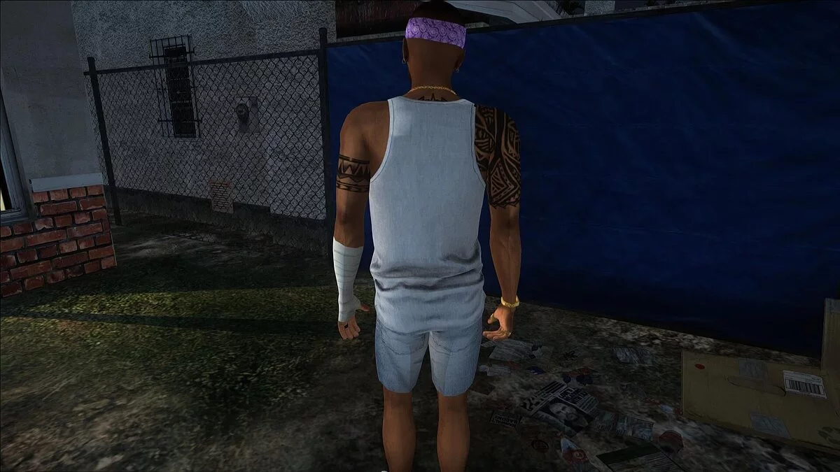 Skin HQ baru Ballas1 / GTA San Andreas