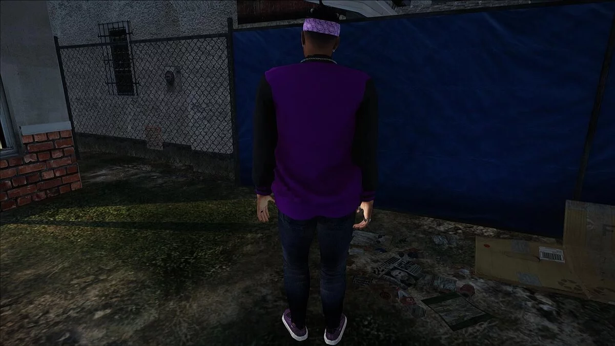 Skin HQ baru Ballas2 / GTA San Andreas