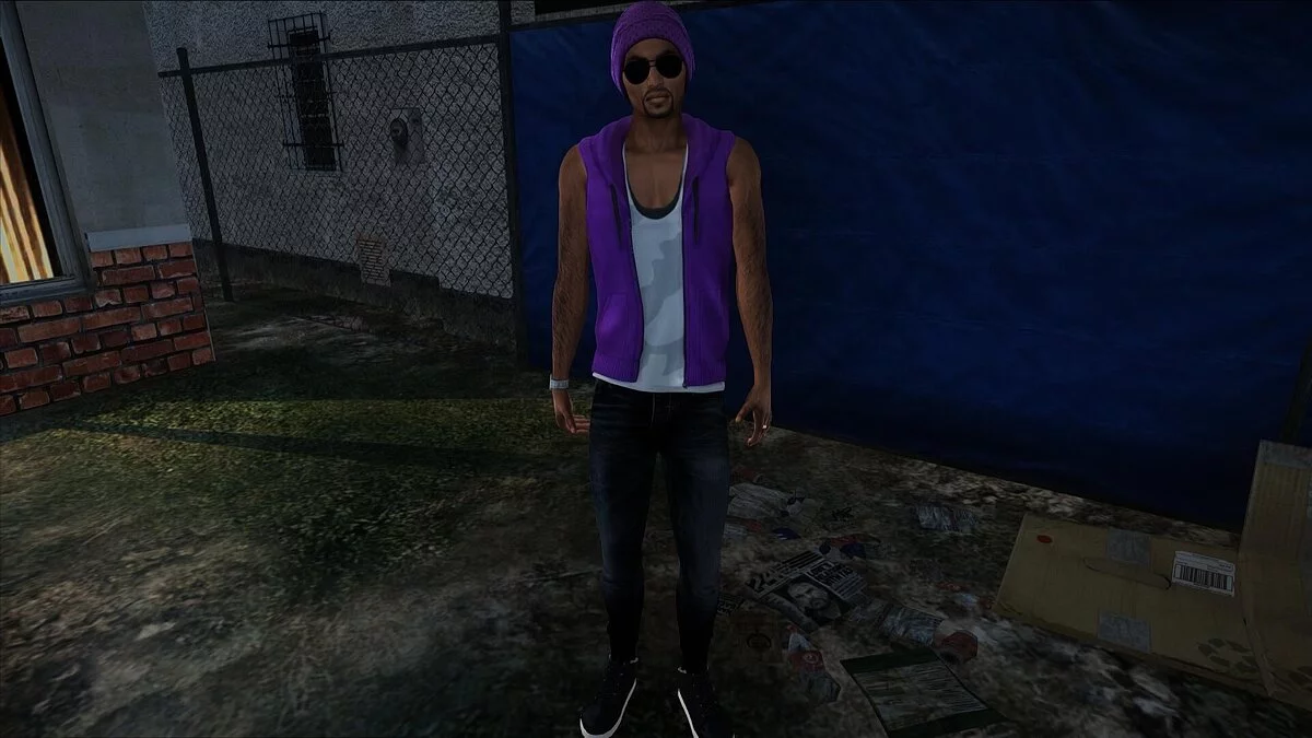 Skin HQ baru Ballas3 / GTA San Andreas
