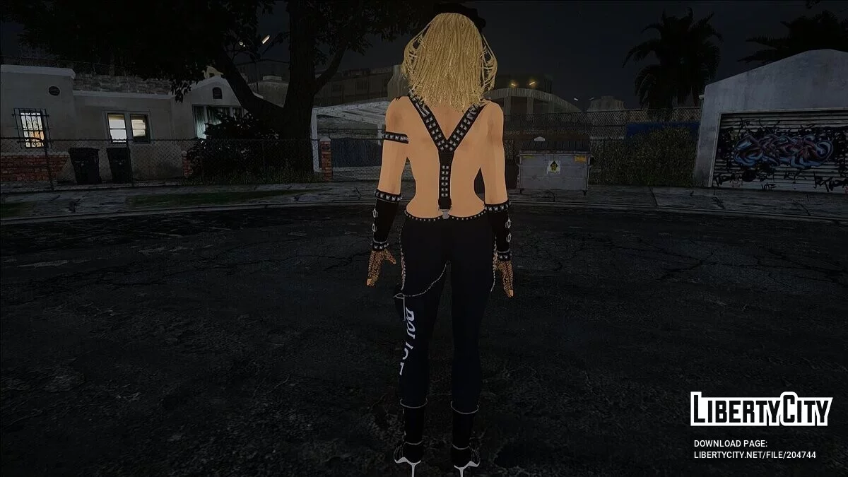 Сержант Клеметс из Rumble Roses XX / GTA San Andreas