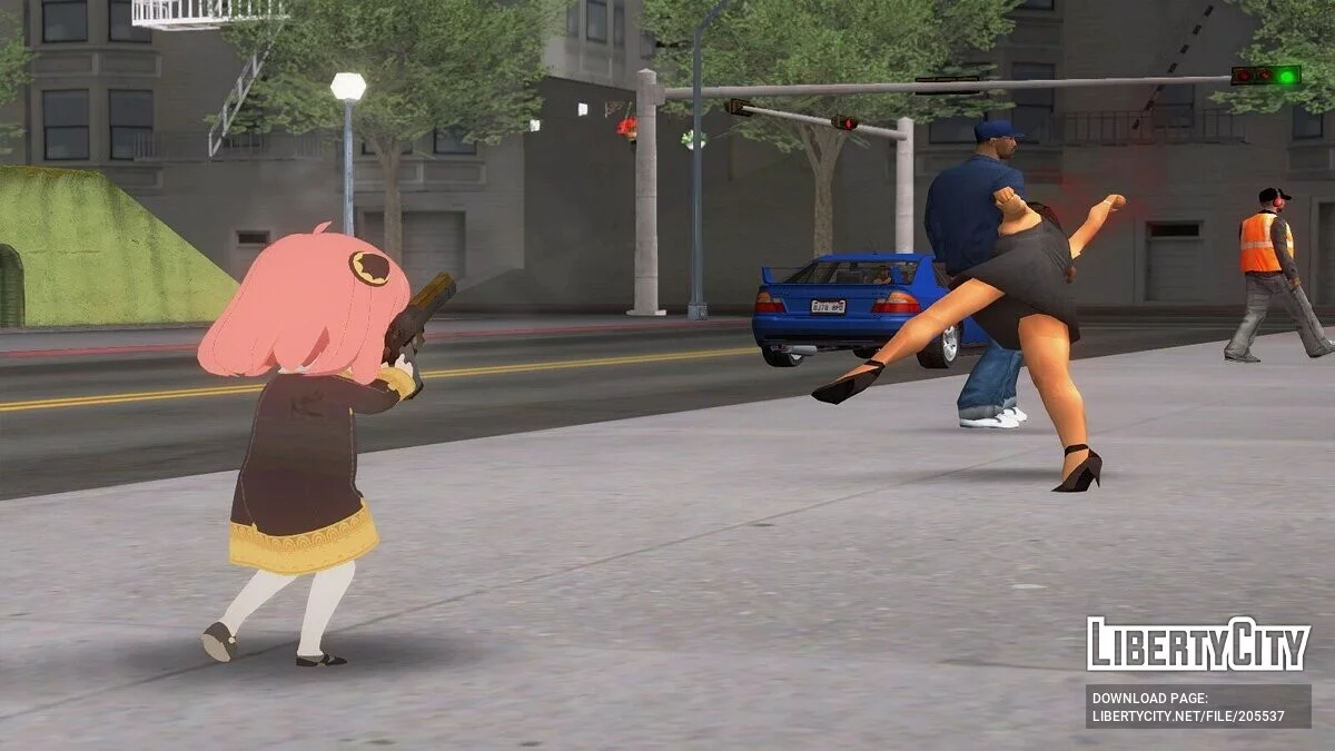 Anya Forger aus SpyXFamily / GTA San Andreas