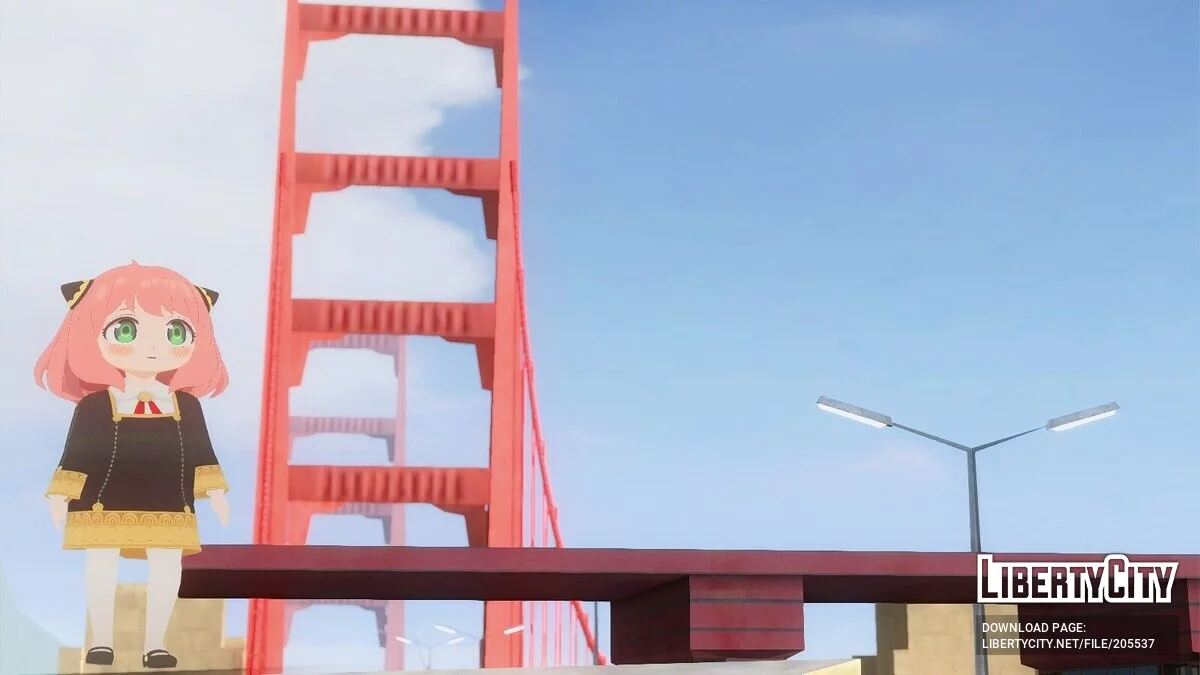 Anya Forger aus SpyXFamily / GTA San Andreas