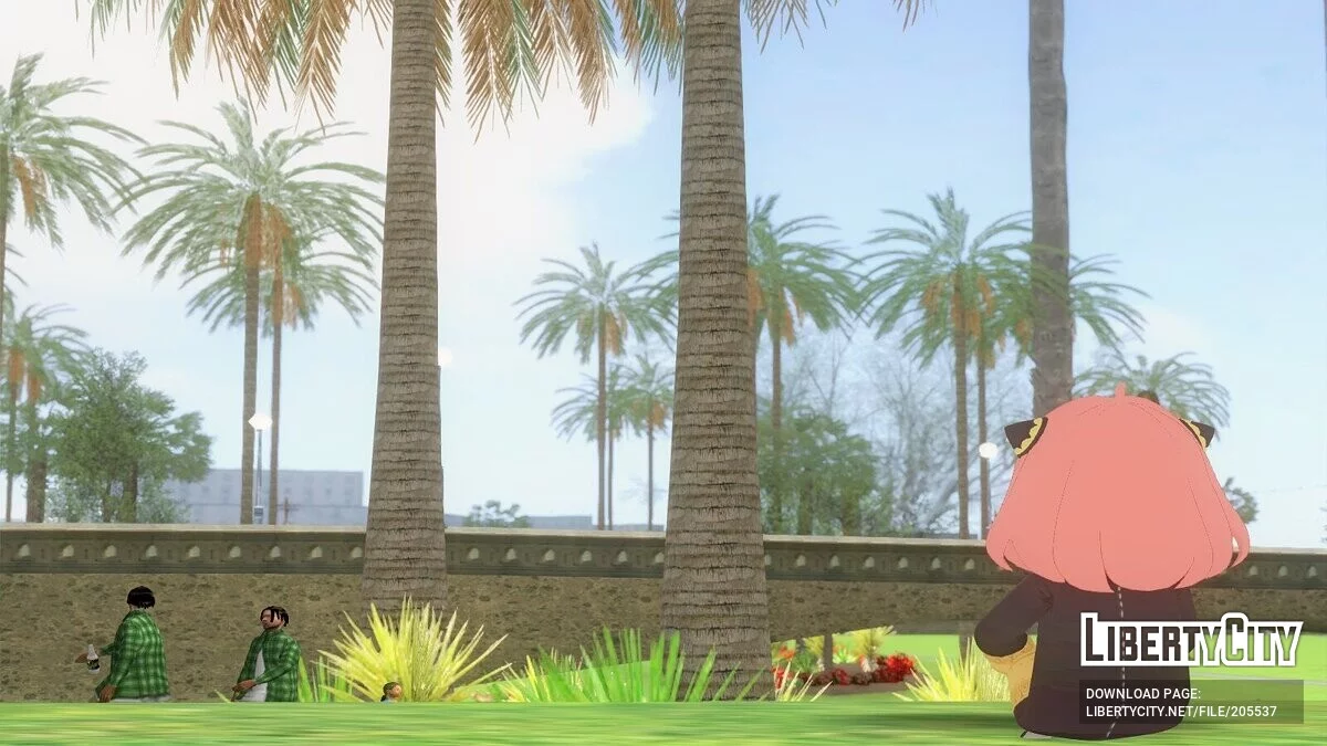 Anya Forger aus SpyXFamily / GTA San Andreas