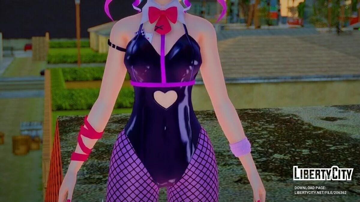 Hatsune Miku - Sexy Rabbit (Gesichtsanimation) / GTA San Andreas