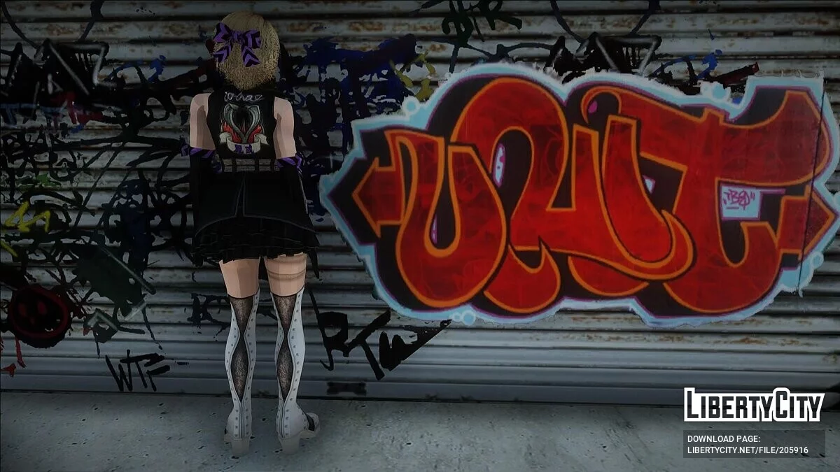 Rowdy Reiko (超级巨星) (Rumble Roses XX) / GTA San Andreas