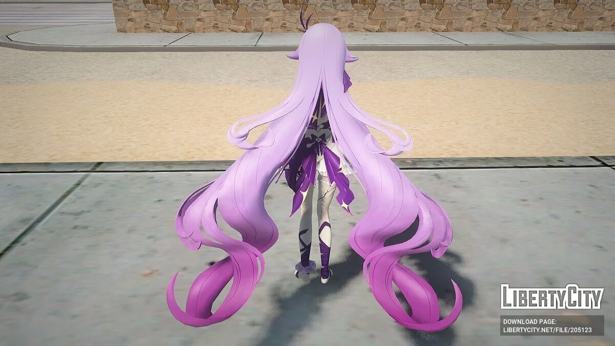 Sirin aus Honkai Impact 3rd / GTA San Andreas