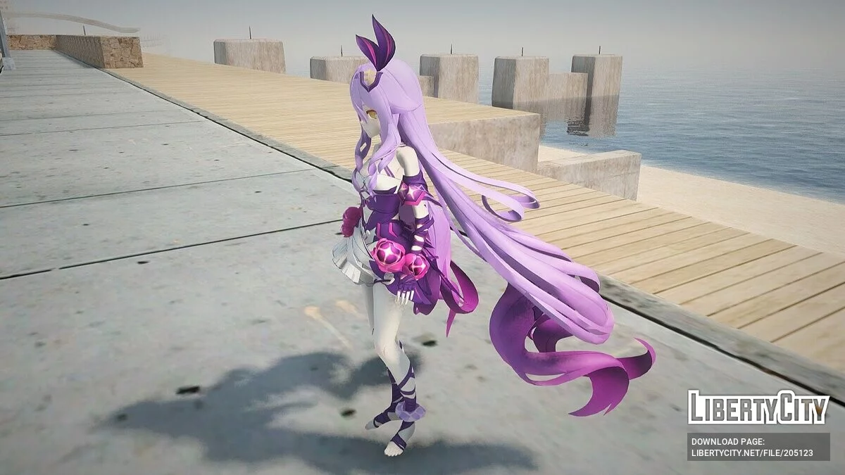 Sirin aus Honkai Impact 3rd / GTA San Andreas