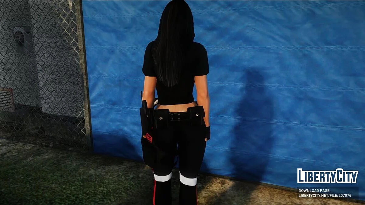 Brunette Paramedic / GTA San Andreas