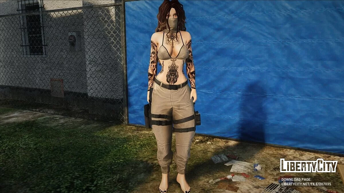 Девушка-гангстер / GTA San Andreas