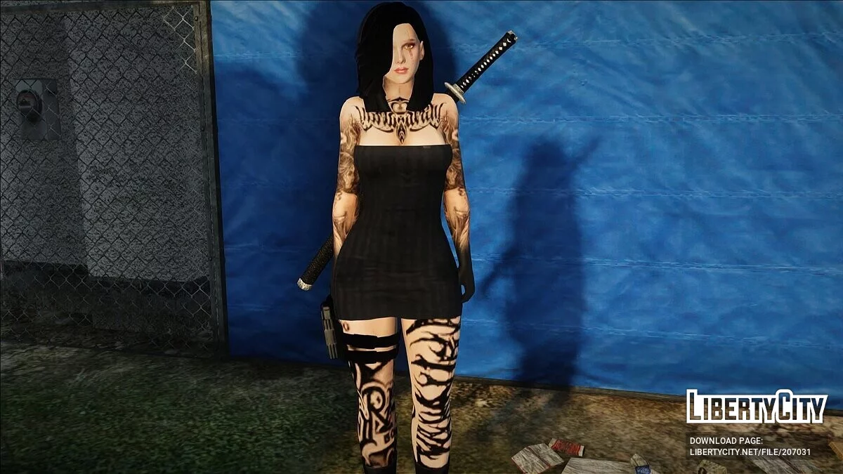 Chica en vestido / GTA San Andreas