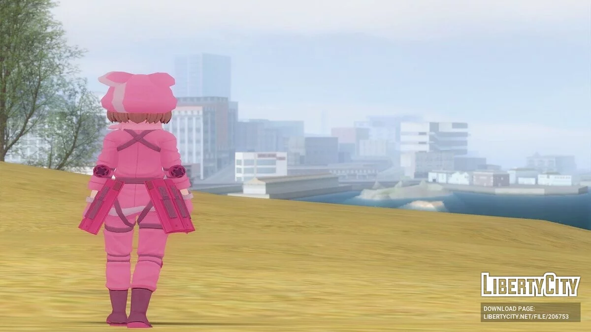 来自 SAO Alternative Gun Gale Online 的 LLENN / GTA San Andreas