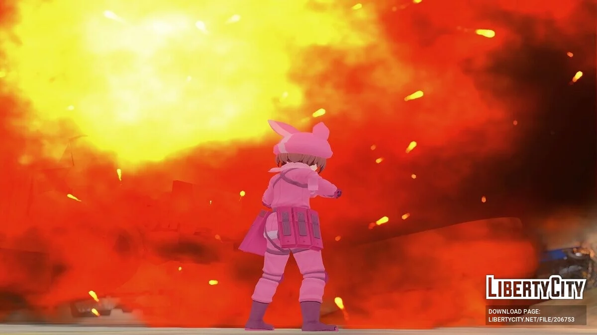 来自 SAO Alternative Gun Gale Online 的 LLENN / GTA San Andreas