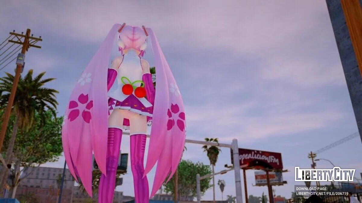 PDFT 初音未来:樱花未来 / GTA San Andreas