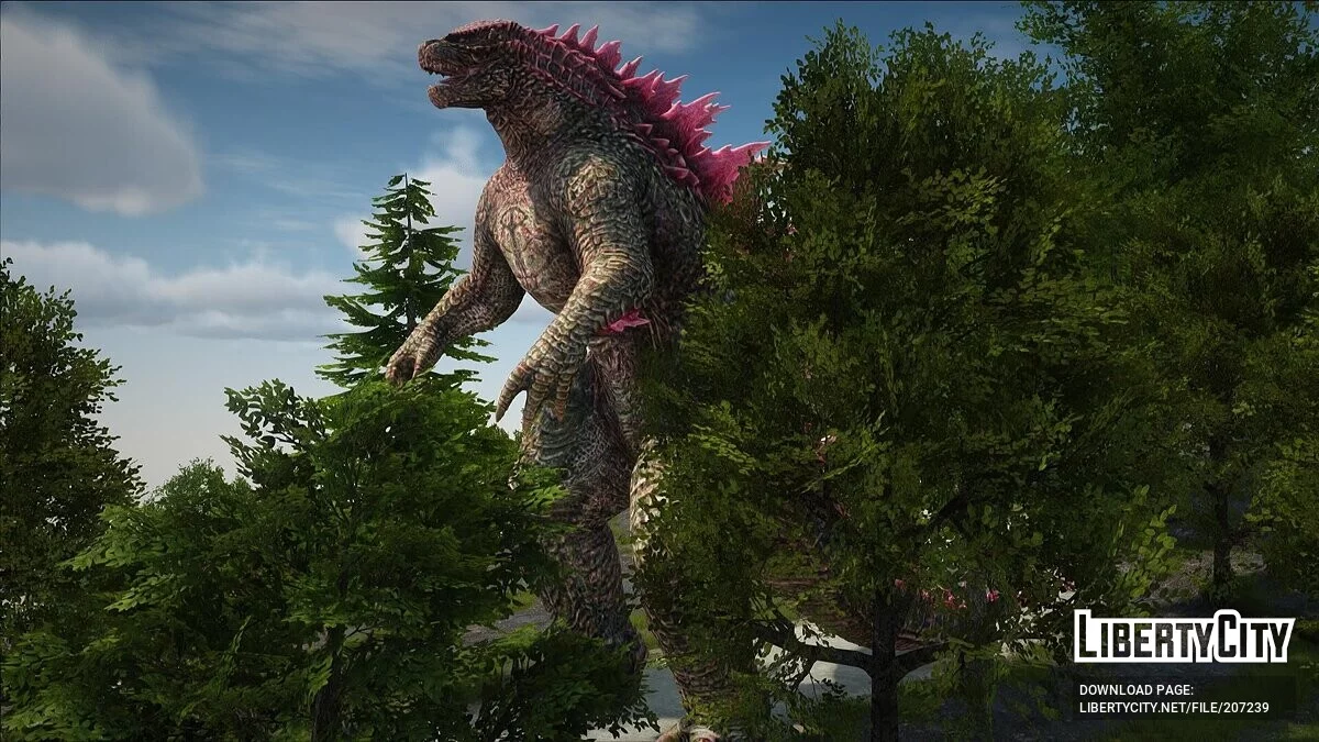 Pink Godzilla / GTA San Andreas