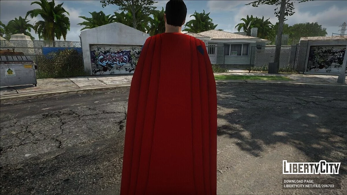 Skin do Super-Homem JL 2017 (DCEU) / GTA San Andreas