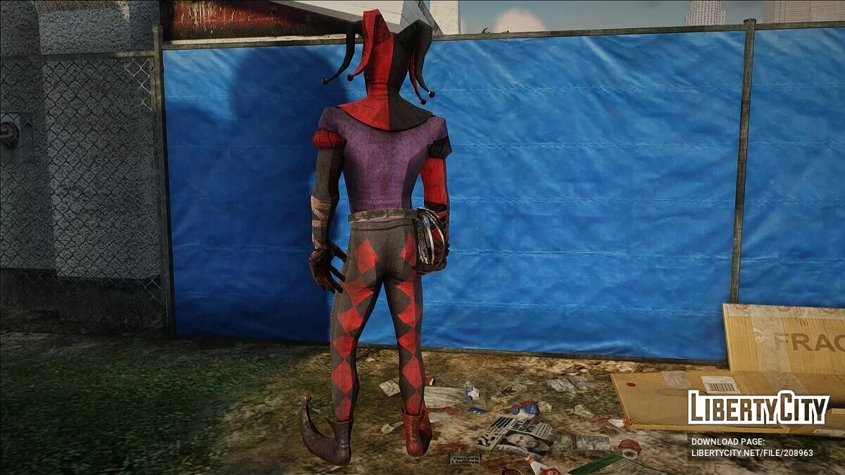 Joker dari Joker Show Horror Escape / GTA San Andreas