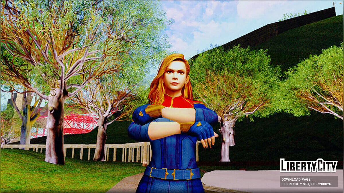 Kapten Marvel / GTA San Andreas