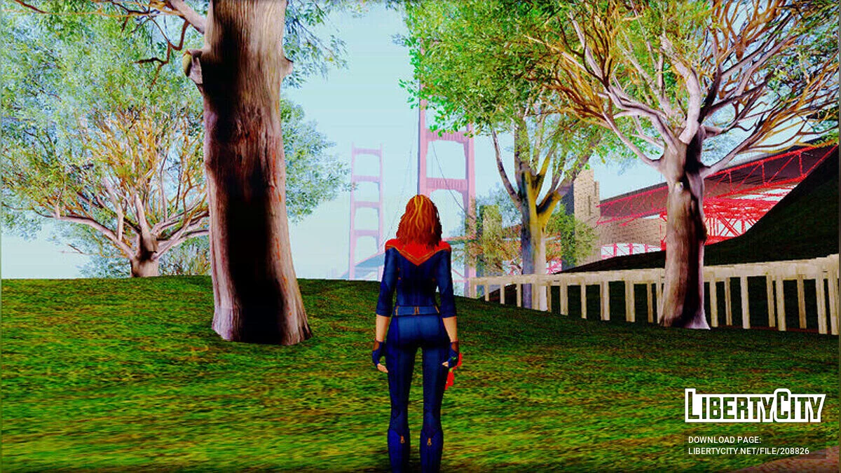 Kapten Marvel / GTA San Andreas