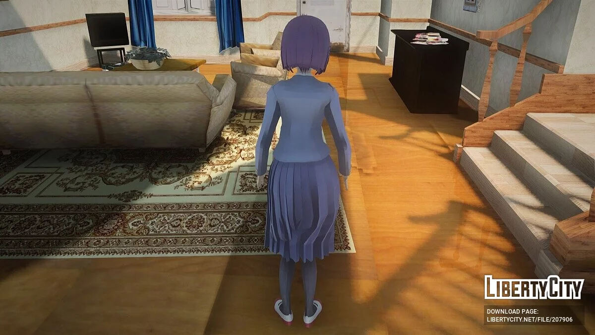 Hana Sunomiya from Nagatoro / GTA San Andreas