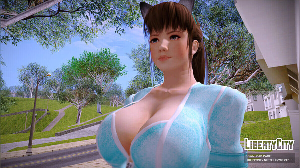 Download Hitomi from DOA (Big Boobs) for GTA San Andreas