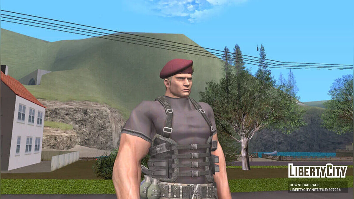 Krauser [Resident Evil 4] / GTA San Andreas