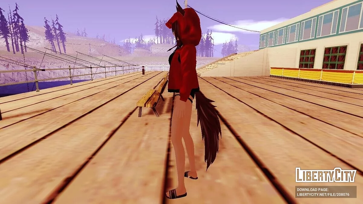 Projekt Red Summer Skin / GTA San Andreas