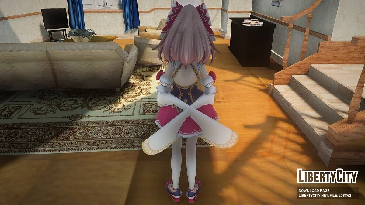 Shanghai Alice from Neptunia Sisters vs Sisters / GTA San Andreas