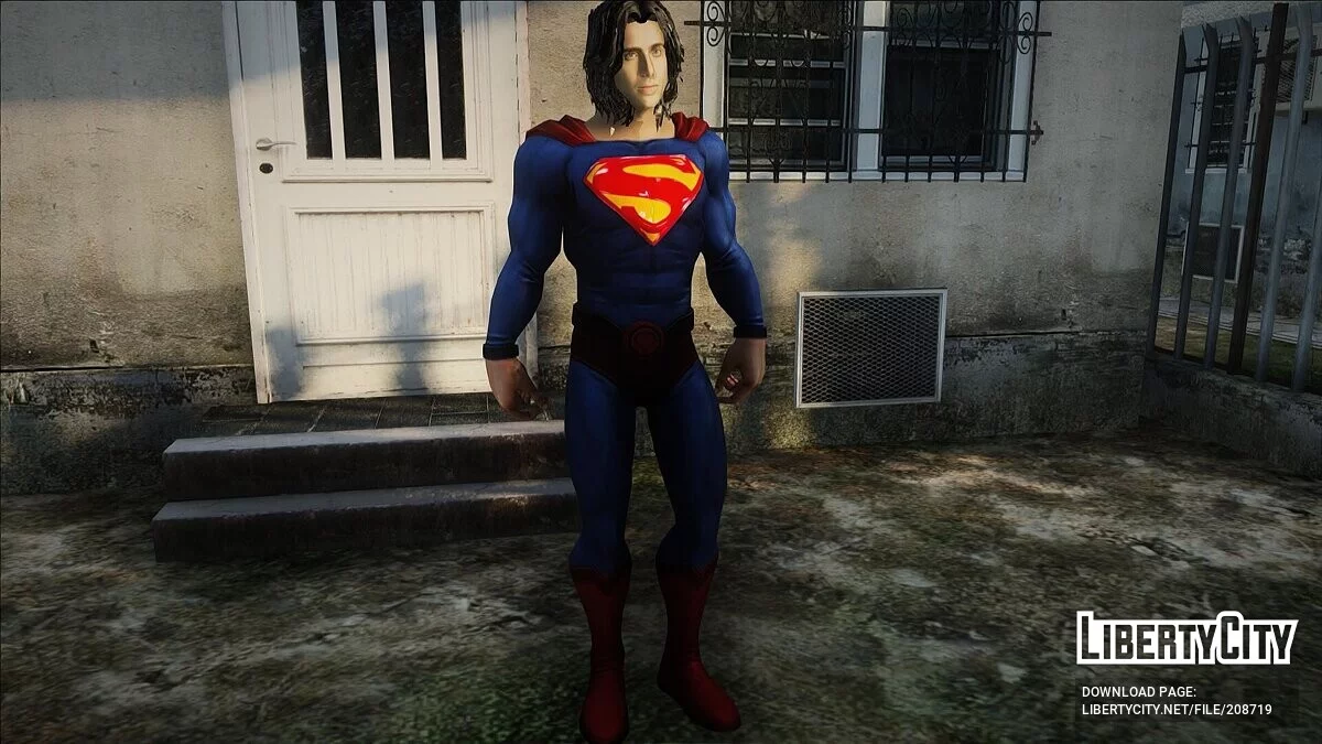 Pacote do Superman. Gaiola e Tyler / GTA San Andreas