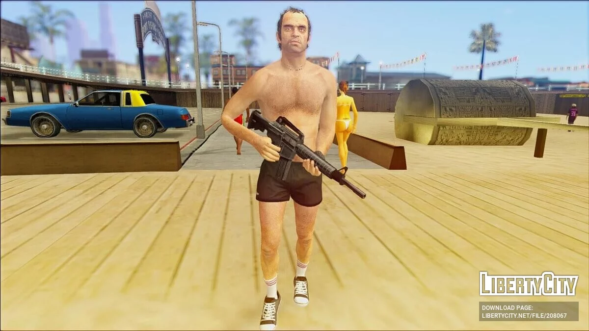 Тревор у шортах Adidas з GTA 5 / GTA San Andreas
