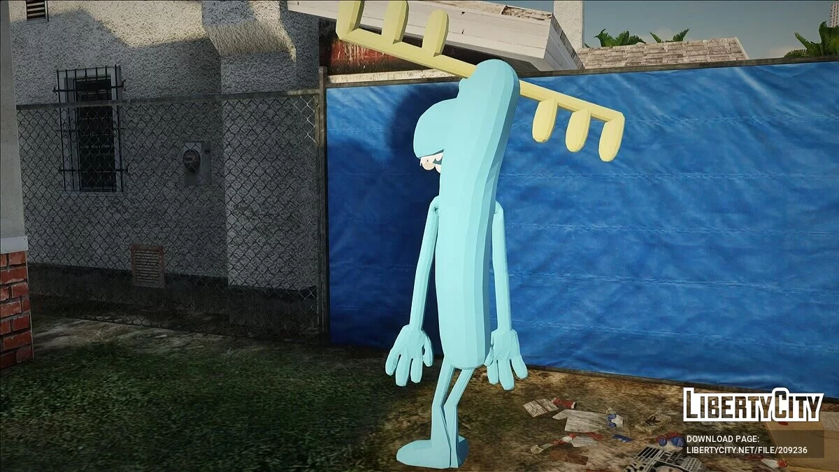 Lumpy from Happy Tree Friends False Alarm / GTA San Andreas