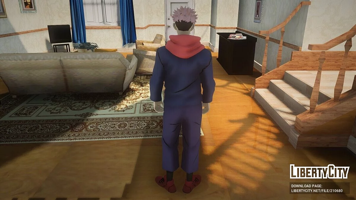 Yuji Itadori dari Jujutsu Kaisen / GTA San Andreas