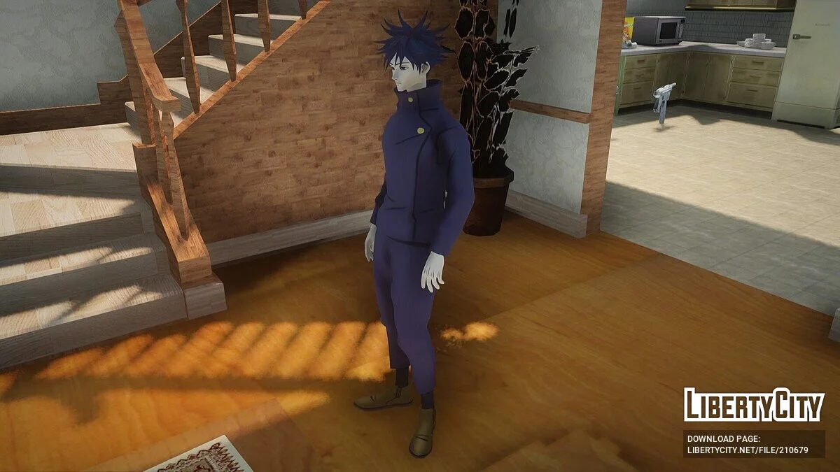 Megumi Fushiguro from Jujutsu Kaisen / GTA San Andreas