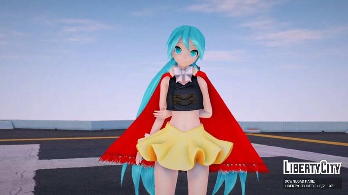 PDFT Hatsune Miku Dreamer / GTA San Andreas