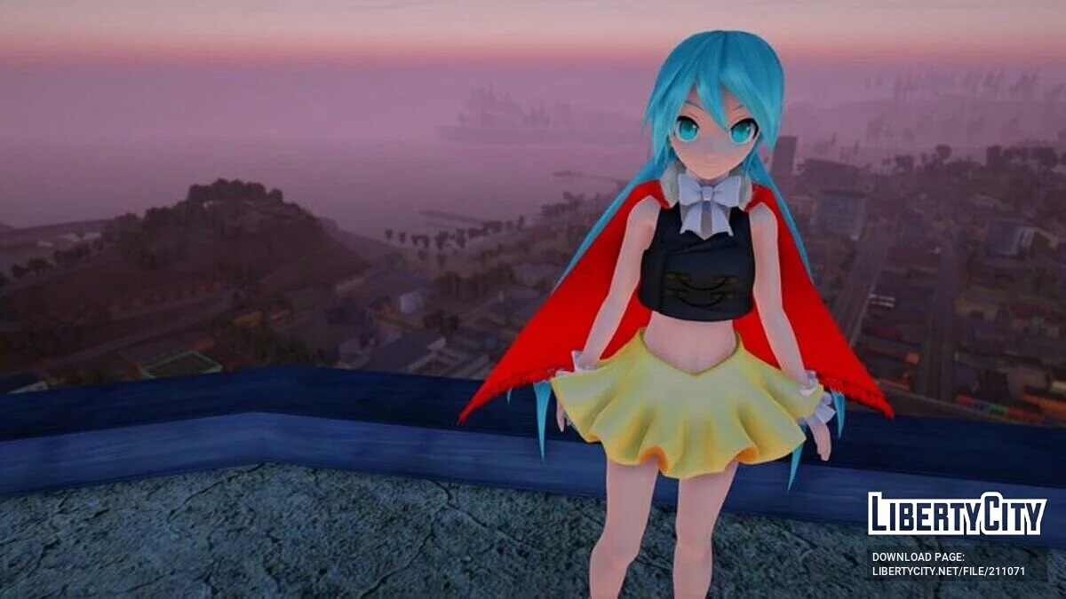 PDFT Hatsune Miku Dreamer / GTA San Andreas