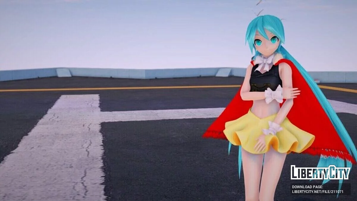 PDFT Hatsune Miku Dreamer / GTA San Andreas