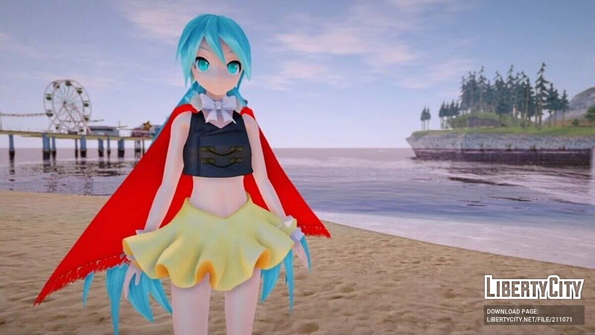 PDFT Hatsune Miku Dreamer / GTA San Andreas