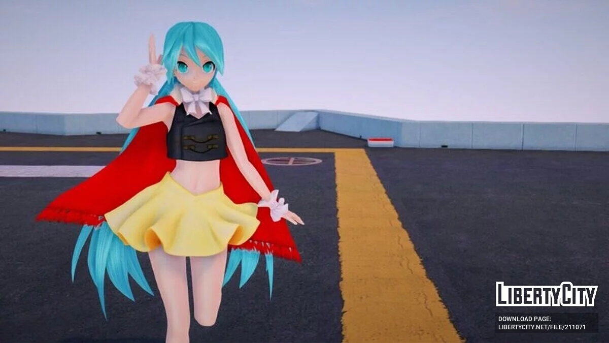 PDFT Hatsune Miku Dreamer / GTA San Andreas