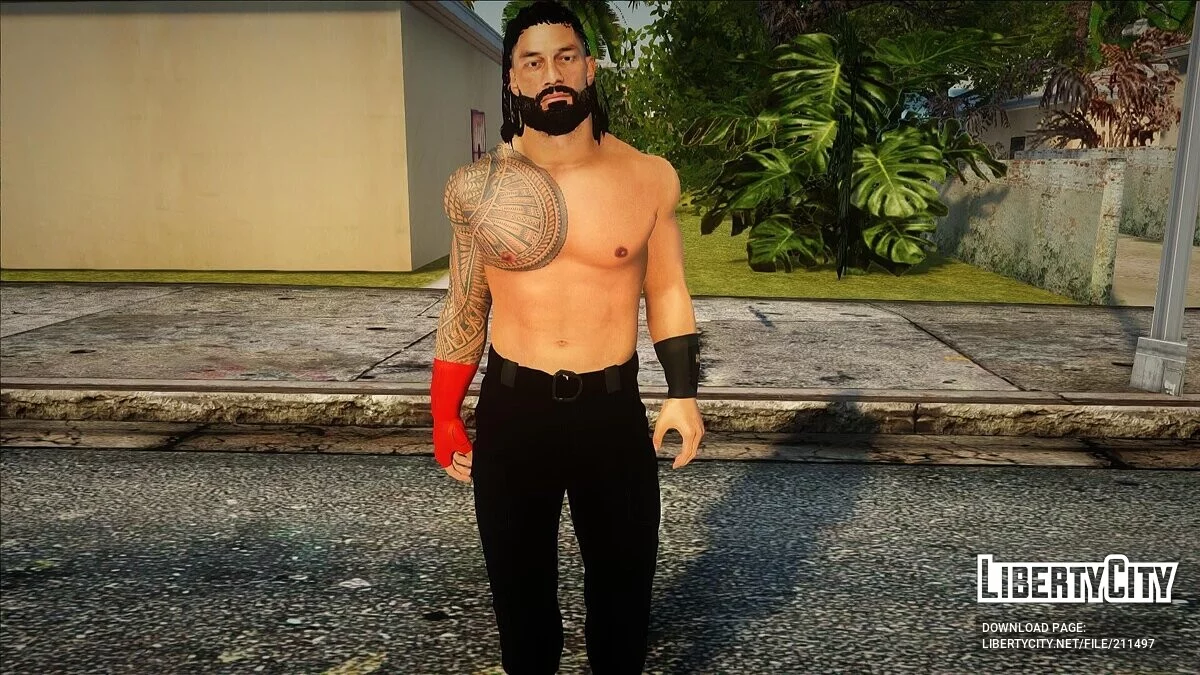 Tribal Chief Roman Reigns / GTA San Andreas