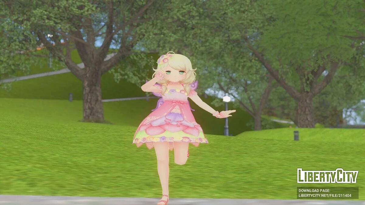 Yusa Kozue (Fairy Child Suit) / GTA San Andreas