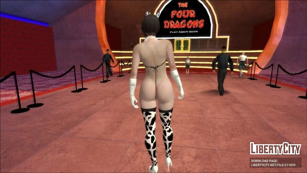 Ada Wong Cow Bikini (RE6) / GTA San Andreas