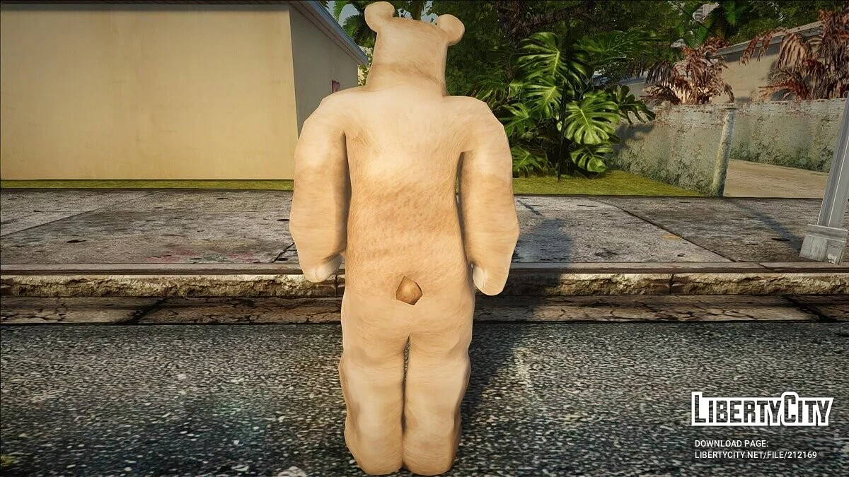 Cesar Dalam Kostum Beruang Konyol / GTA San Andreas