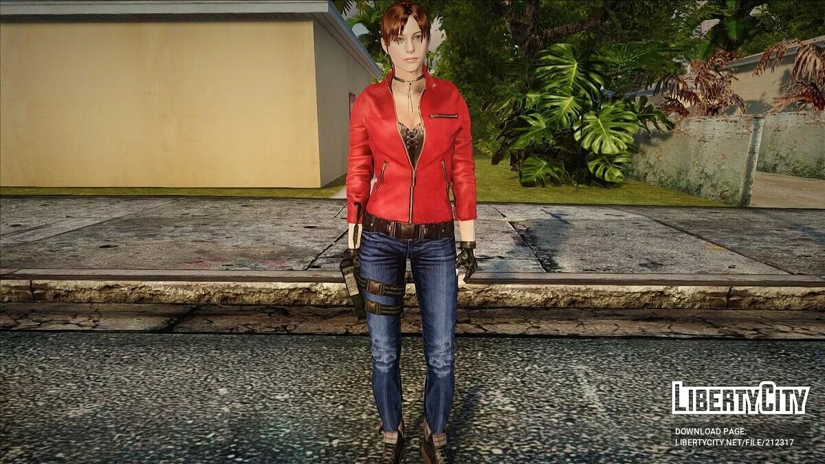 Клер Редфілд з RE2 Remake Style / GTA San Andreas