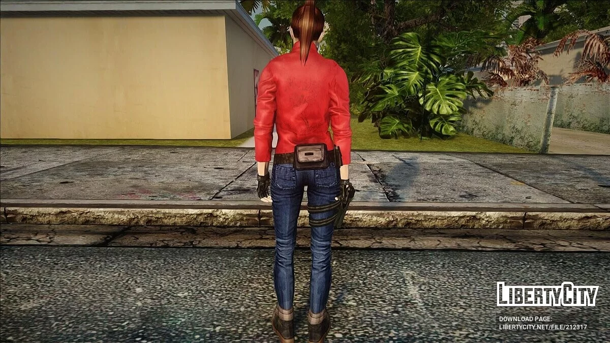 Клер Редфілд з RE2 Remake Style / GTA San Andreas