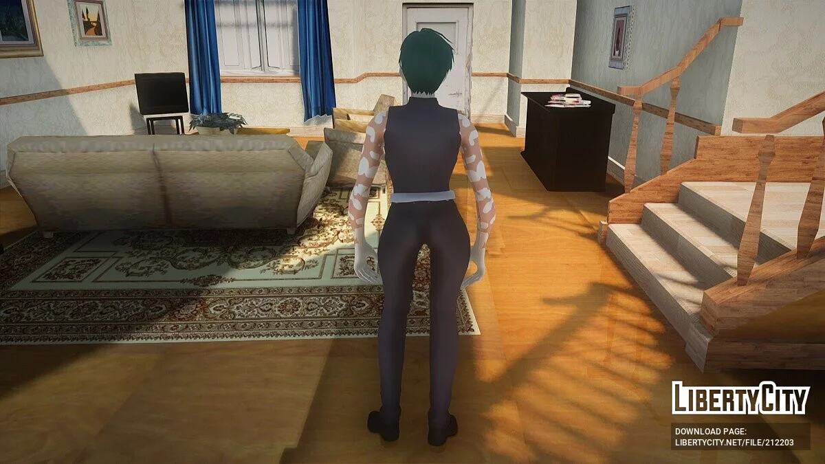 Maki Zenin from Jujutsu Kaisen / GTA San Andreas