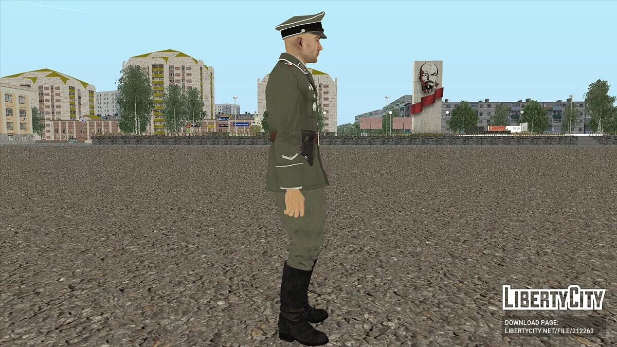 MGB GDR (Stasi) Unterwatchmeister (Kementerian Keamanan Negara) / GTA San Andreas