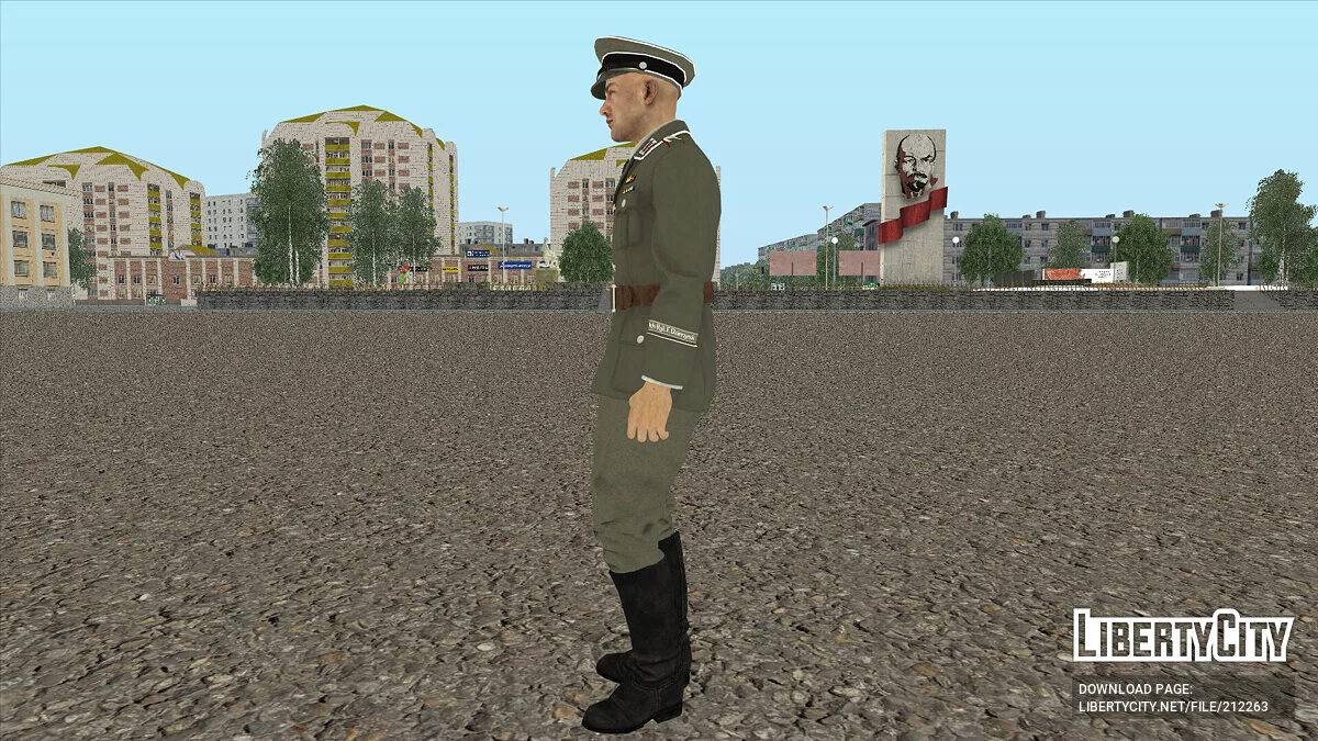 MGB GDR (Stasi) Unterwatchmeister (Kementerian Keamanan Negara) / GTA San Andreas